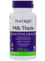 Natrol, Milk Thistle , 525 mg, 60 Capsules