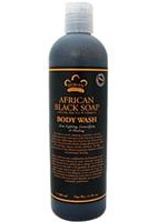 Nubian Heritage, African Black Soap, Body Wash, 13 fl oz (384 ml)