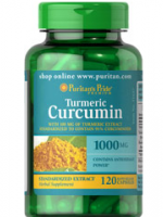 Puritan's Pride Turmeric Curcumin 1000 mg 60 Capsules