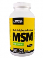 Jarrow Formulas, MSM, 1,000 mg, 200 Veggie Caps