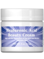 Puritan's Pride Hyaluronic Acid Beauty Cream 4 oz Cream
