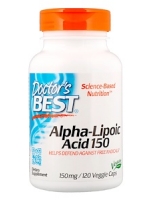 Doctor's Best, Best Alpha Lipoic Acid, 150 mg, 120 Veggie Capsules