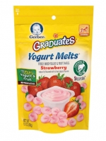 Gerber, Graduates, Yogurt Melts, Strawberry, 1.0 oz (28 g)
