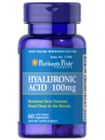 Puritan's Pride Hyaluronic Acid 100 mg 60 Capsules