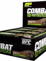 MusclePharm, Combat Crunch, Chocolate Cake, 12 Bars, 2.22 oz (63 g) Each