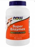 Now Foods, Super Enzymes, 180 Capsules
