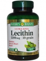 Nature's Bounty, Ultra Soya Lecithin, 1200 mg, 100 Softgels