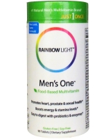 Rainbow Light, Just Once, Men's One, Food-Based, Multivitamin, 90 Tablets