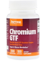 Jarrow Formulas, Chromium GTF, 200 mcg, 100 Capsules