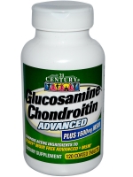21st Century Health Care, Glucosamine Chondroitin Advanced, 120 Coated Tablets