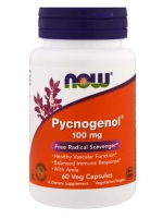 Now Foods, Pycnogenol, 100 mg, 60 Veggie Caps