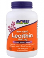 Now Foods, Lecithin, 1200 mg, 100 Softgels