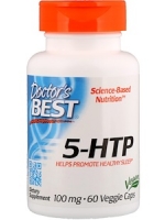 Doctor's Best, Best 5-HTP, 100 mg, 60 Veggie Caps