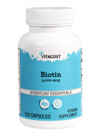 Vitacost Biotin 5000 mcg - 120 Capsules