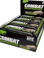 MusclePharm, Combat Crunch, Cookies 'N' Cream, 12 Bars, 2.22 oz oz (63 g) Each