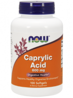 Now Foods, Caprylic Acid, 600 mg, 100 Softgels