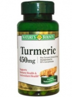 Nature's Bounty, Turmeric, 450 mg, 60 Capsules