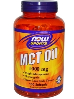 Now Foods, Sports, MCT Oil, 1,000 mg, 150 Softgels