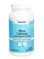 Vitacost Ultra Calcium 1200 mg per serving with Vitamin D3 700 IU per serving -- 120 Softgels