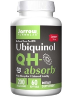 Jarrow Formulas, Ubiquinol QH-Absorb, 200 mg, 60 Softgels