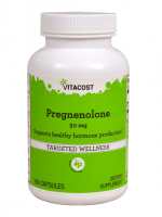 Vitacost Pregnenolone -- 50 mg - 180 Capsules
