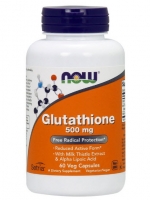 Now Foods, Glutathione, 500 mg, 60 Veg Capsules
