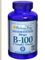 Puritan's Pride Vitamin B-100 Complex Timed Release 100 mg