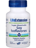 Life Extension, Soy Isoflavones, Super Absorbable, 60 Veggie Caps