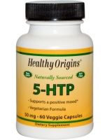Healthy Origins, 5-HTP, 50 mg, 60 Veggie Caps