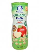 Gerber, Organic Puffs, Apple, 1.48 oz (42 g)