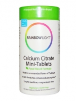 Rainbow Light, Calcium Citrate Mini-Tabs, 120 Mini-Tabs