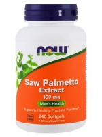 Now Foods, Saw Palmetto Extract, 160 mg, 240 Softgels