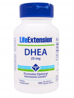Life Extension, DHEA, 25 mg, 100 Dissolve in Mouth Tablets