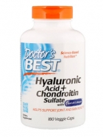 Doctor's Best, Hyaluronic Acid + Chondroitin Sulfate