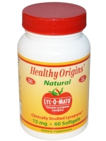 Healthy Origins, Lyc-O-Mato, Tomato Lycopene Complex, 15 mg 60 Softgels