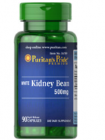 Puritan's Pride White Kidney Bean 500mg 90 Capsules