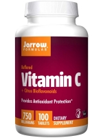 Jarrow Formulas, Buffered Vitamin C + Citrus Bioflavonoids, 750 mg, 100 Easy-Solv Tablets