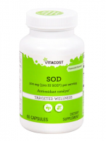 Vitacost SOD The Antioxidant Catalyst -- 500 mg - 60 Capsules