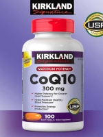 Kirkland Signature CoQ10 300 mg, 100 Softgels