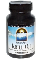 Source Naturals, Arctic Pure, Krill Oil, 500 mg, 60 Softgels