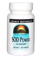 Source Naturals, SOD Power, 250 mg, 60 Tablets