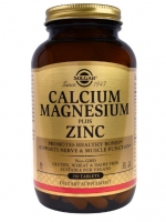Solgar, Calcium Magnesium Plus Zinc, 250 Tablets
