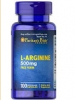 Puritan's Pride L-Arginine 500 mg 100 Capsules
