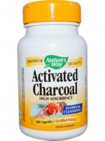 Nature's Way, Activated Charcoal, 100 Capsules