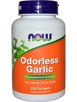 Now Foods, Odorless Garlic, Concentrated Extract, 250 Softgels