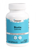 Vitacost Biotin 5000 mcg - 120 Capsules