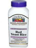 21st Century Health Care, Red Yeast Rice, 150 Veggie Caps