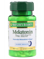 Nature's Bounty, Melatonin, 1 mg, 180 Tablets