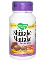 Nature's Way, Shiitake Maitake, Standardized, 60 Capsules