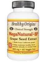 Healthy Origins, MegaNatural-BP Grape Seed Extract, 300 mg, 60 Capsules
